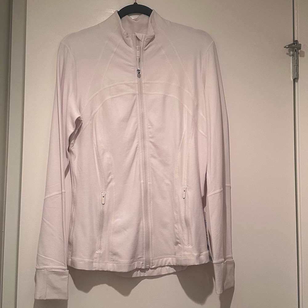 Lululemon Define Jacket *Rulu Off White Size 12 workout jacket